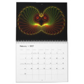 Fraktal Design-Kalender 2011 Kalender (Feb 2027)