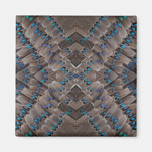Fraktal Design Pheasant Feather Magnet (Vorne)