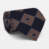 Fraktal-Diamant-Krawatte Krawatte (Gerollt)