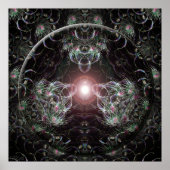 Fraktal Dreamcatcher Poster (Vorne)