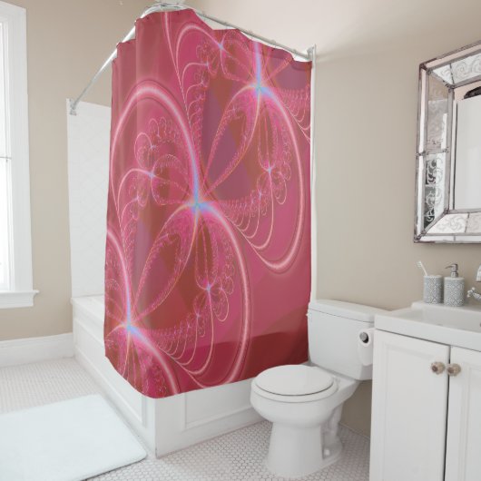 Fraktal Duschvorhang (Beispiel)