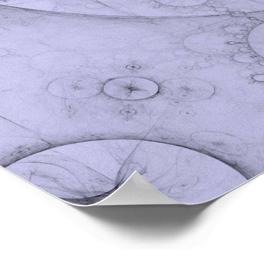 Fraktal Effervescence Poster (Ecke)