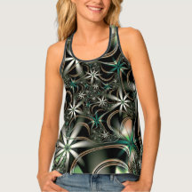 Fraktal-elegante Blumen