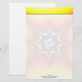 Fraktal Emblem - Fraktal Art Briefpapier (Vorne/Hinten)