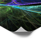 Fraktal Energie Poster (Ecke)