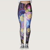 Fraktal Energy Burst Leggings (Vorderseite)
