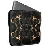 Fraktal Ether Psychedelic Laptop Sleeve (Vorne Rechts)