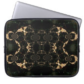 Fraktal Ether Psychedelic Laptop Sleeve (Vorderseite)