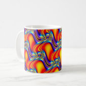 Fraktal Facets Kaffeetasse (Vorderseite Links)