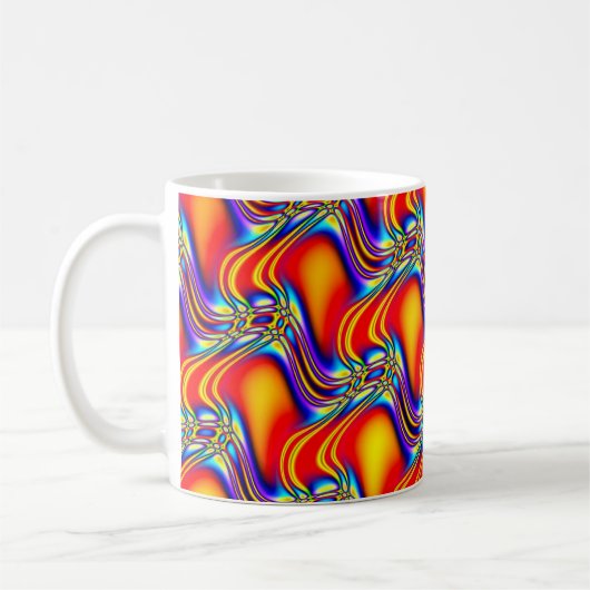 Fraktal Facets Kaffeetasse (Links)