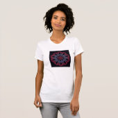 Fraktal (Fall Blossom-2 ZXK) Womens T T-Shirt (Vorne ganz)
