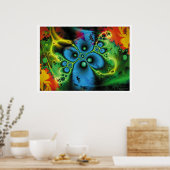 Fraktal Fantasy 10 Poster (Küche)