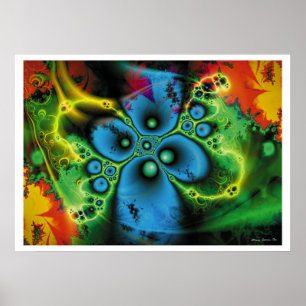 Fraktal Fantasy 10 Poster