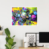 Fraktal Fantasy 13 Poster (Heimbüro)