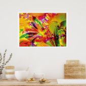 Fraktal Fantasy 15 Poster (Küche)