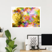 Fraktal Fantasy 16 Poster (Heimbüro)