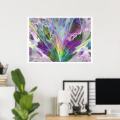 Fraktal Fantasy 3 Poster (Heimbüro)