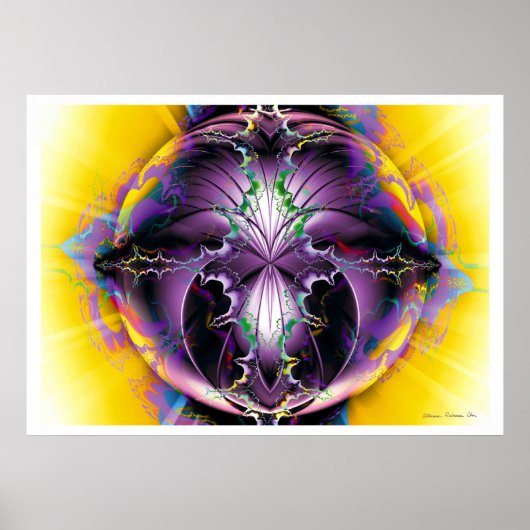 Fraktal Fantasy 5 Poster (Vorne)