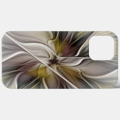 Fraktal, Fantasy-Blume mit Erdfarben Case-Mate iPhone Hülle (Rückseite (Horizontal))