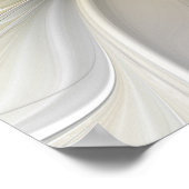 Fraktal, Fantasy-Blume mit Erdfarben Poster (Ecke)