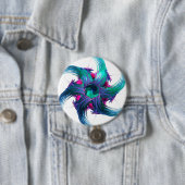 Fraktal Fantasy Wirbel Abzeichen Button (Beispiel)