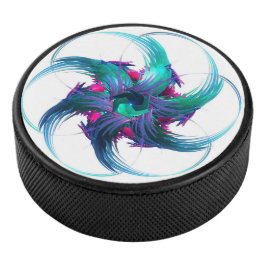Fraktal Fantasy Wirbel Hockey Puck
