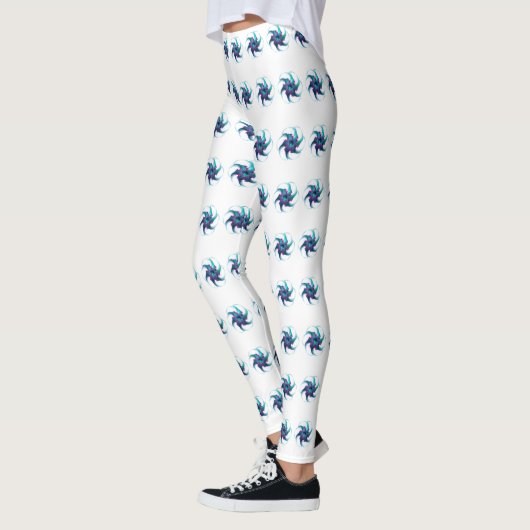 Fraktal Fantasy Wirbel Leggings (Links)