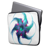 Fraktal Fantasy Wirbel Notebook-Tasche Laptopschutzhülle (Vorderseite Links)