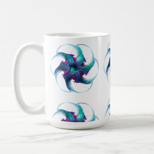 Fraktal Fantasy Wirbel Tasse (Links)