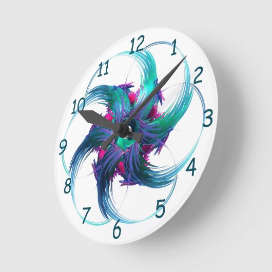 Fraktal Fantasy Wirbel Uhr (Winkel)