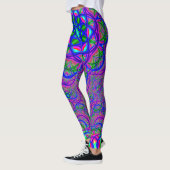 Fraktal-Farben Leggings (Links)