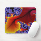 Fraktal-Fasern Mousepad (Mit Mouse)