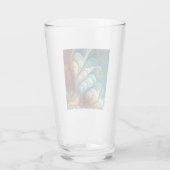 Fraktal Feathers Glass Tumbler (Rückseite)