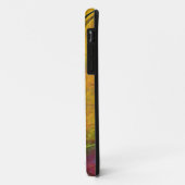 Fraktal Feathers & individuelle Name Case-Mate iPhone Hülle (Hinten/Links)