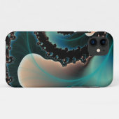 Fraktal Feder Case-Mate iPhone Hülle (Rückseite (Horizontal))