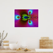 Fraktal-Fehler Poster (Küche)