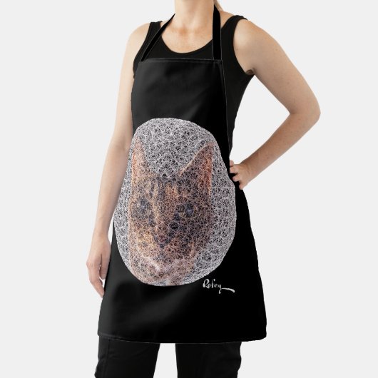 Fraktal Female Feline von Rofey Schürze (InSitu)