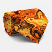 Fraktal Feuer Art 10 Krawatte (Gerollt)