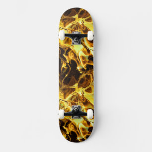 Fraktal Feuer Art 4 Skateboard