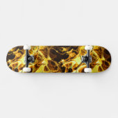 Fraktal Feuer Art 4 Skateboard (Horizontal)