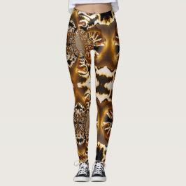 Fraktal-Feuerzauberkunde-Leggings Leggings