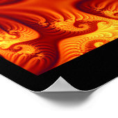 Fraktal Fire Poster (Ecke)