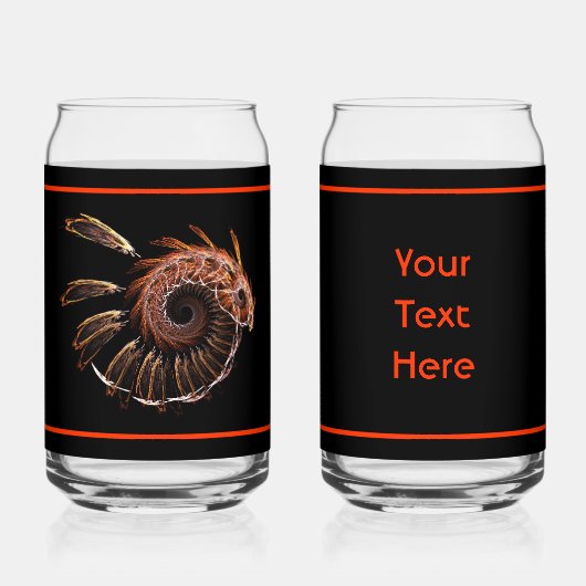 Fraktal Firebird Dosenglas (Vorderseite)