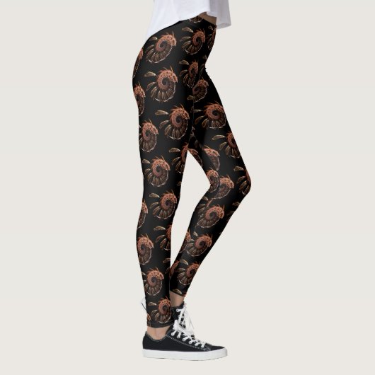 Fraktal Firebird Leggings (Rechts)