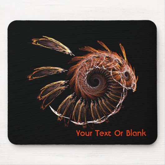 Fraktal Firebird Mousepad (Vorne)