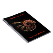 Fraktal Firebird Notizblock (Rechte Seite)