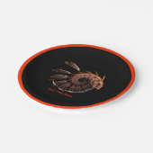 Fraktal Firebird Pappteller (Schrägansicht)