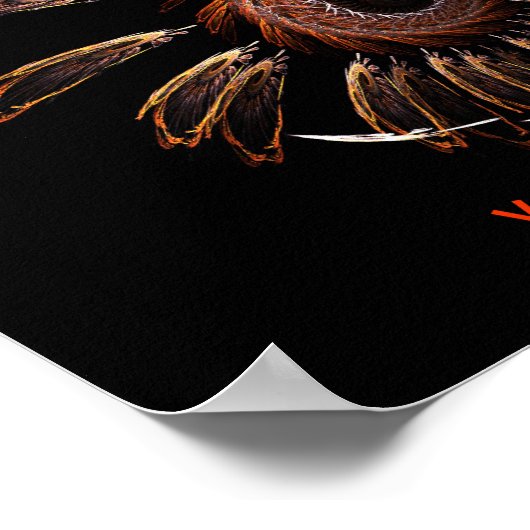 Fraktal Firebird Poster (Ecke)