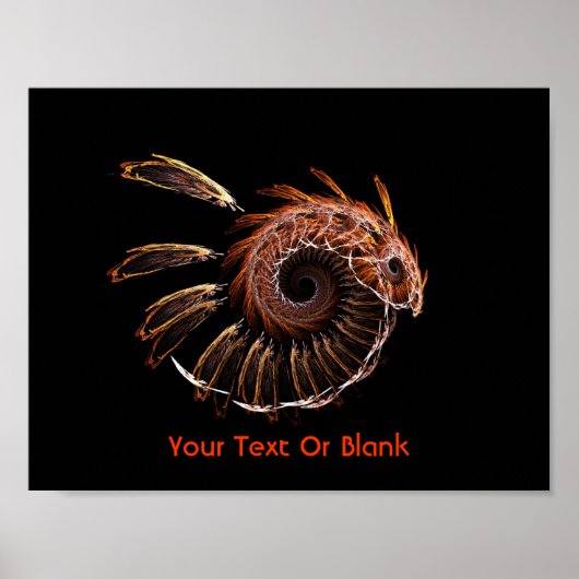 Fraktal Firebird Poster (Vorne)