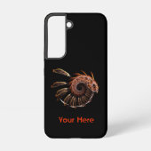 Fraktal Firebird Samsung Galaxy Hülle (Rückseite)